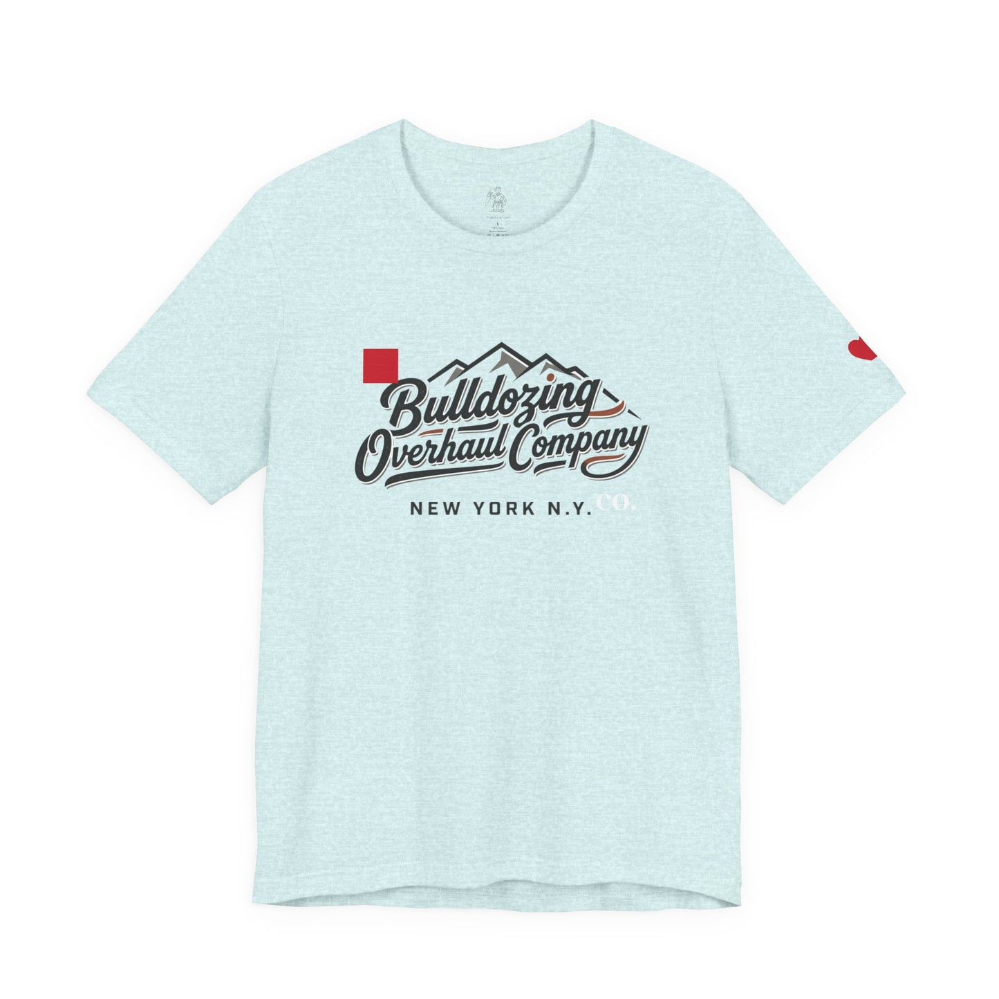 Bulldozing Overhaul Company Tee — Vintage Mountain Logo T-Shirt (New York)