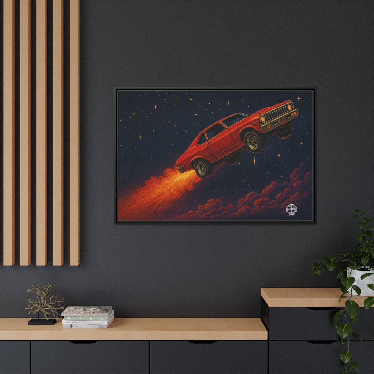 Blasting off! | Framed Art