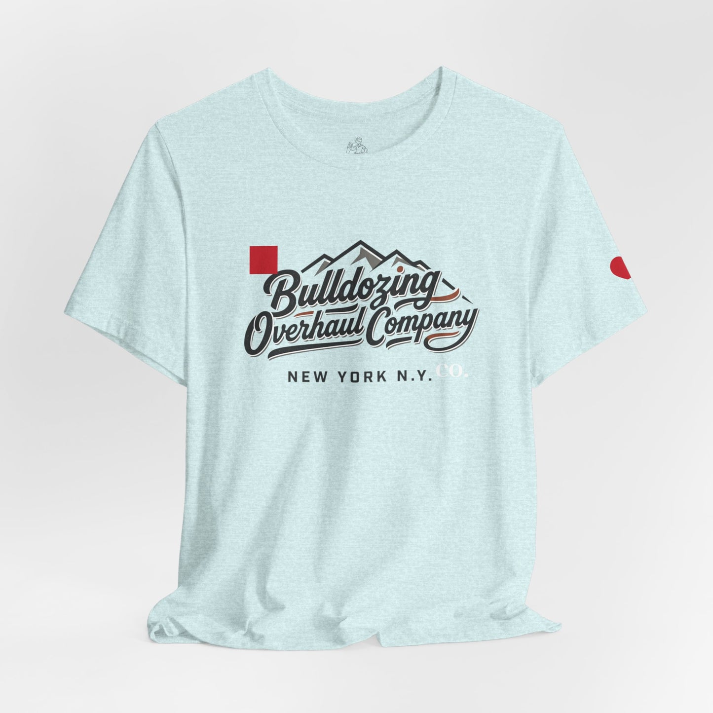 Bulldozing Overhaul Company Tee — Vintage Mountain Logo T-Shirt (New York)