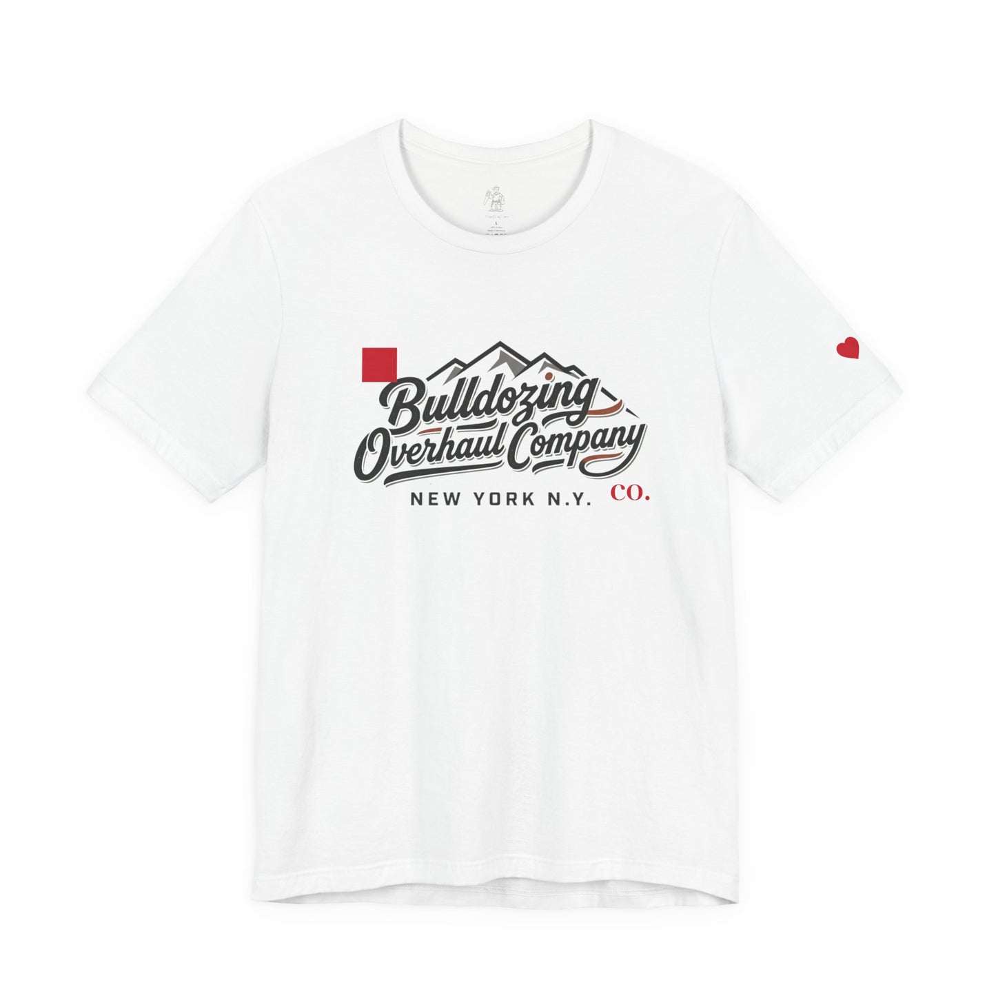 Bulldozing Overhaul Company Tee — Vintage Mountain Logo T-Shirt (New York)