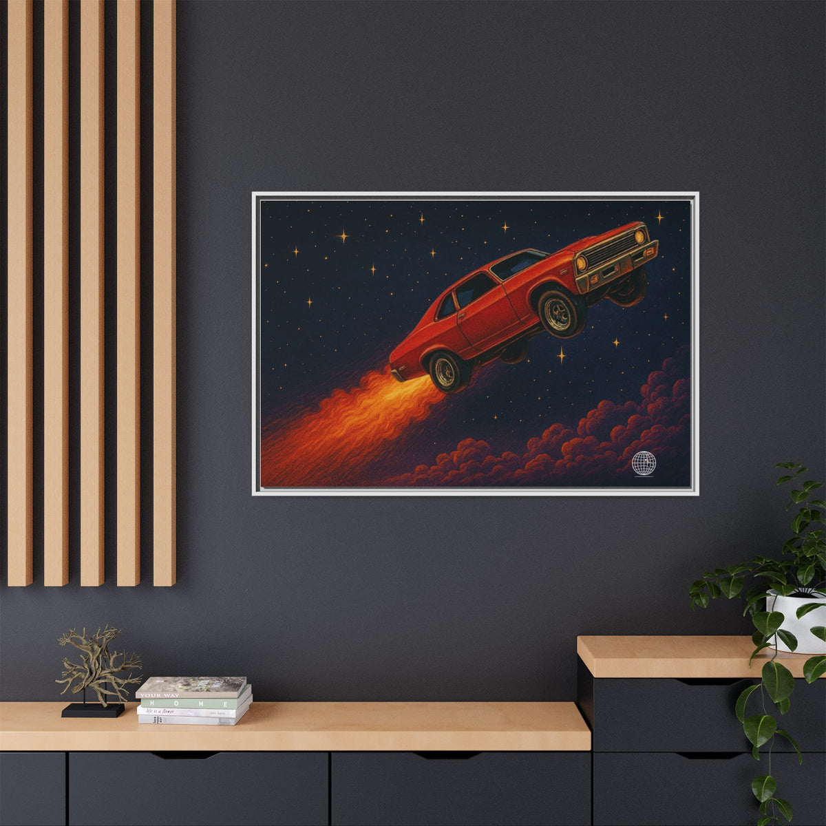 Blasting off! | Framed Art