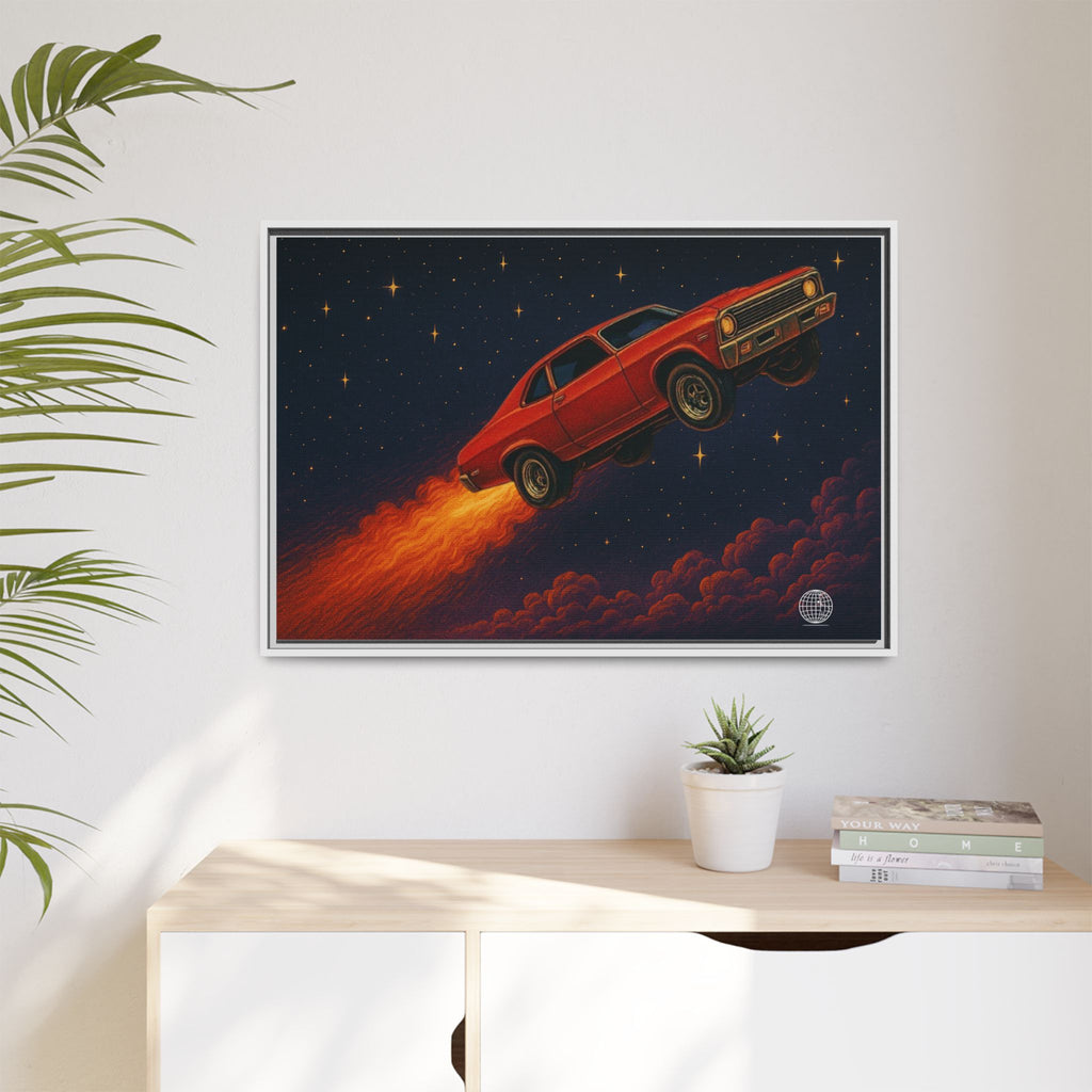 Blasting off! | Framed Art