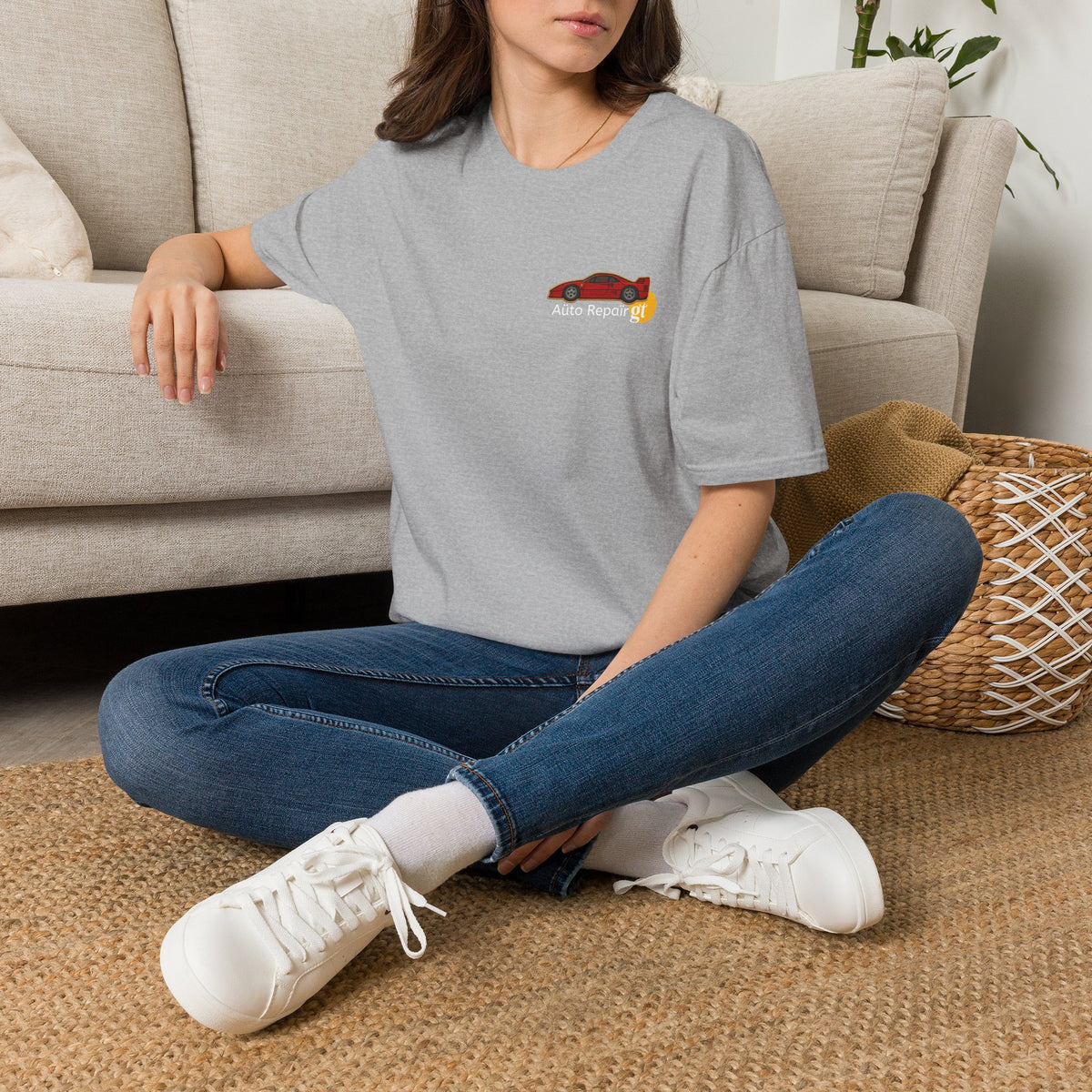Red GT Sports Car T-Shirt | Retro Racing Graphic Tee