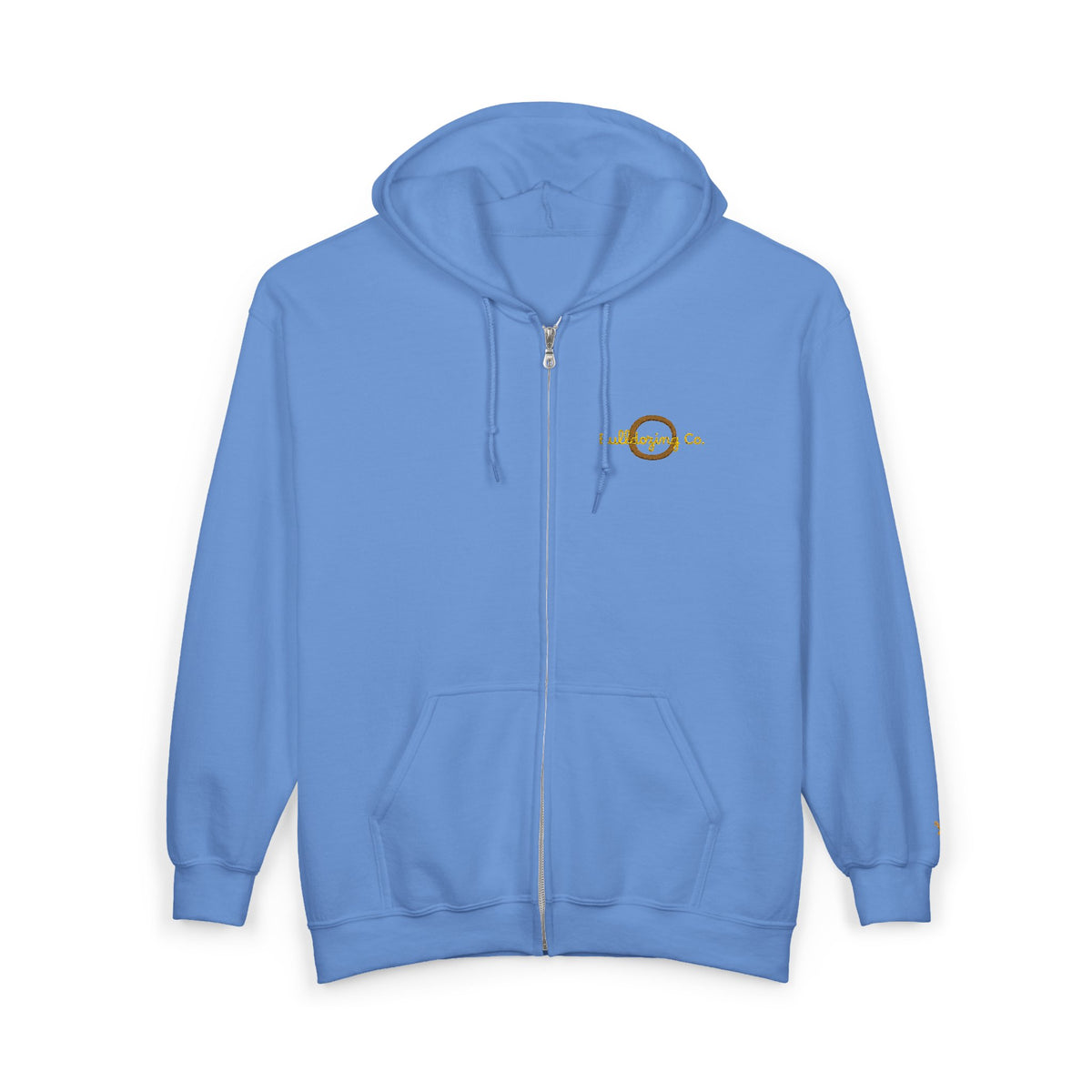 Bulldozing co. Logo Zip Hoodie | Full-Zip Sweatshirt