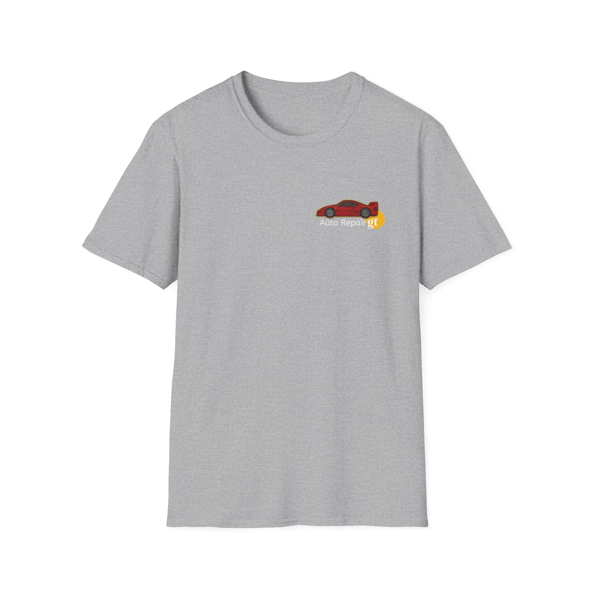 Red GT Sports Car T-Shirt | Retro Racing Graphic Tee