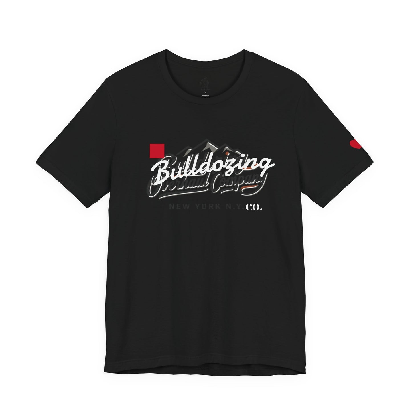 Bulldozing Overhaul Company Tee — Vintage Mountain Logo T-Shirt (New York)