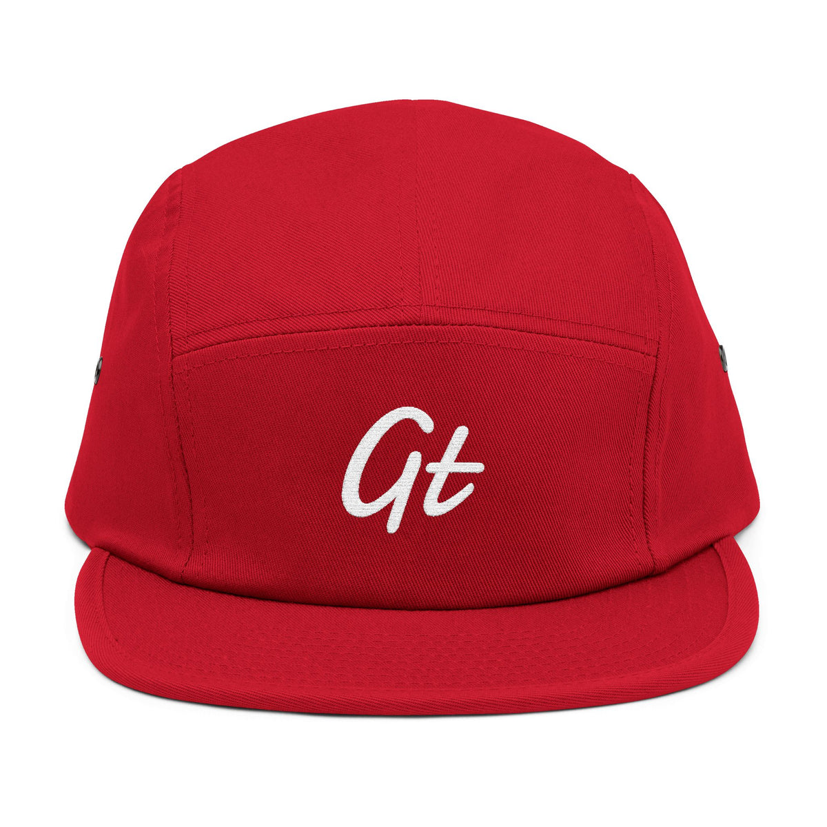 GT Script Embroidered 5-Panel Cap | USA Back Embroidery