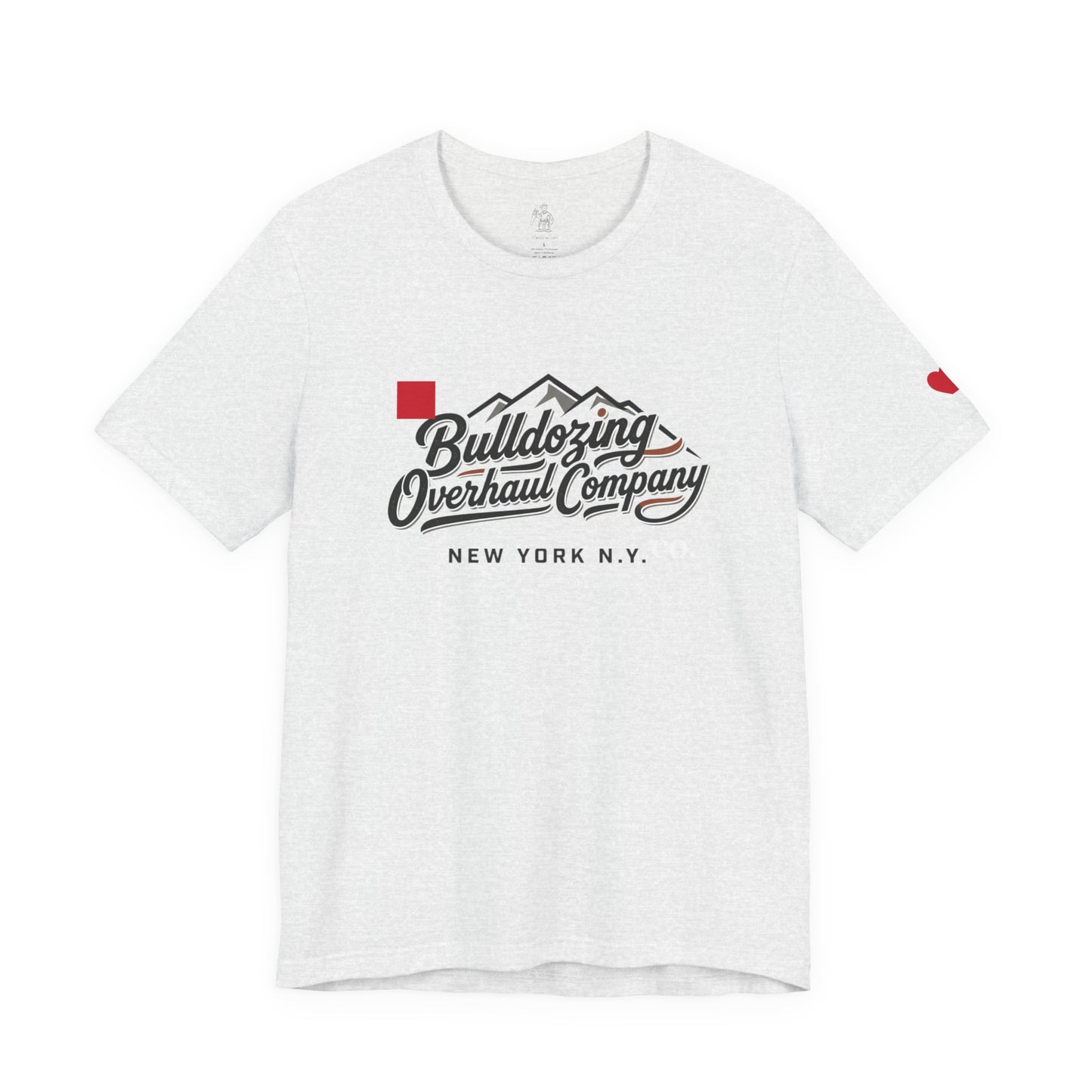 Bulldozing Overhaul Company Tee — Vintage Mountain Logo T-Shirt (New York)